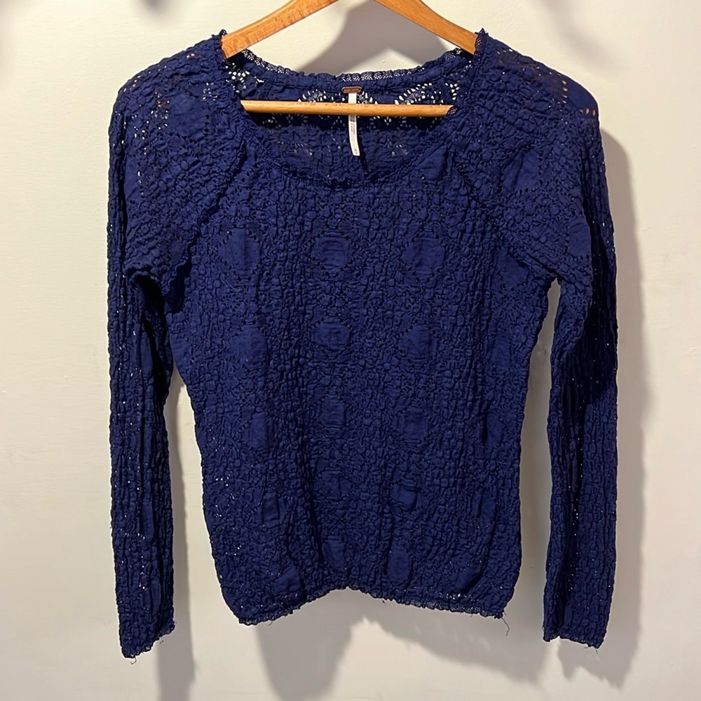 Free people lace top